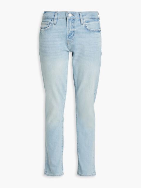 FRAME Le Garcon mid-rise straight-leg jeans