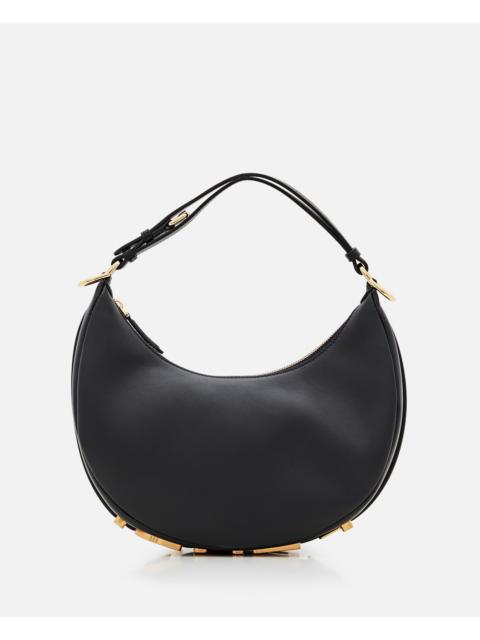 FENDI Fendi Women Small Fendigraphy Leather Shoulder Bag