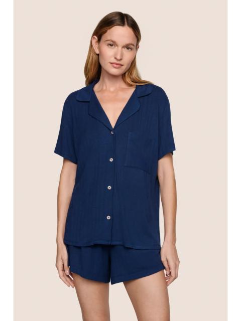 eberjey Gisele TENCEL™ Modal Rib Relaxed Short PJ Set