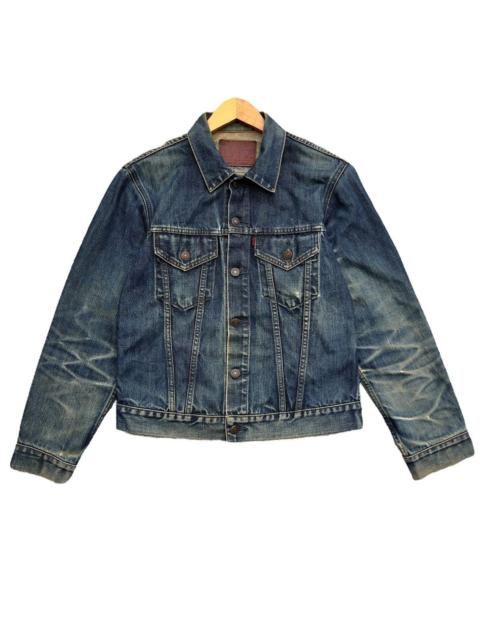 Other Designers Vintage Edwin Japan Mudwash Distressed Denim Jacket