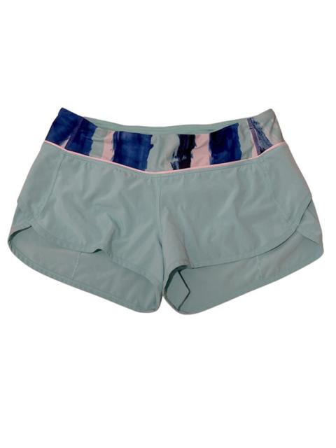 Other Designers lululemon athletica - Lululemon Mint Green Size 6 Speed up Shorts