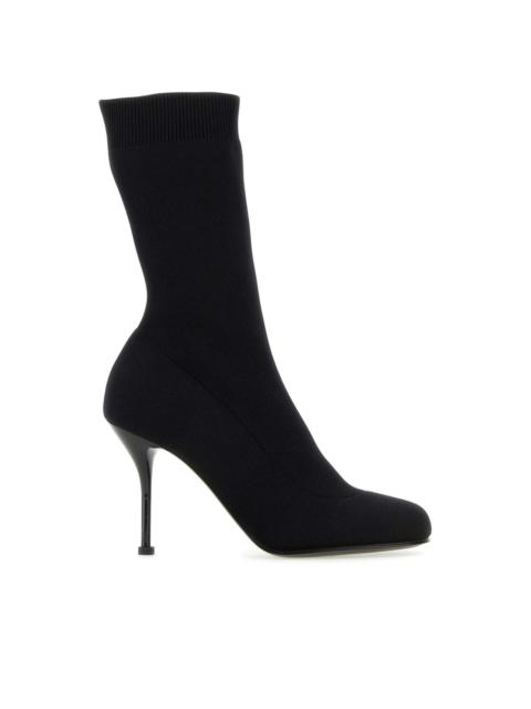 Alexander McQueen Knit 90mm boots