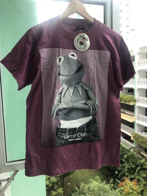 Other Designers Calvin Klein - VINTAGE DEADSTOCK 90’S NWT KERMIT THE FROG PARODY CK TEE