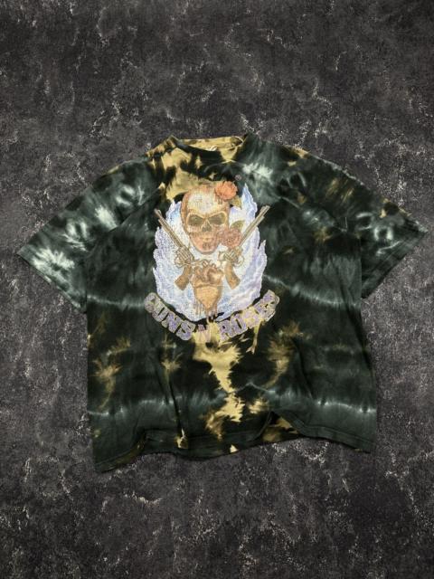 Other Designers Band Tees - 1992 Rare Vintage Guns N Roses Tie Dye Rock Band T-Shirt