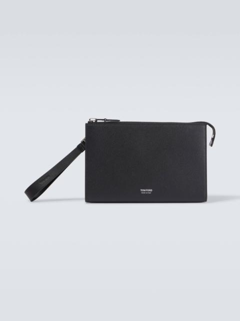 TOM FORD Leather pouch