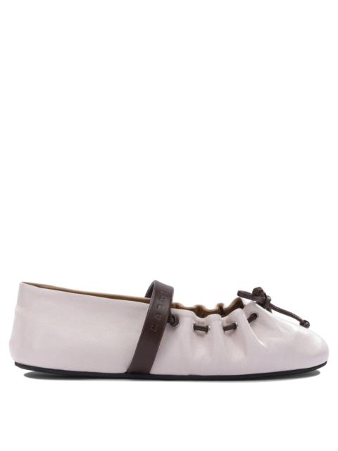 Marni Marni Mary Jane Leather Ballet Flats