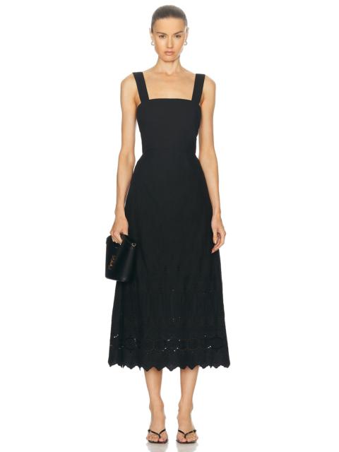 POSSE Amelia Square Neck Dress