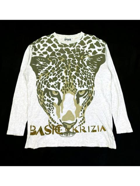 Other Designers Designer - RARE! BASIC by KRIZIA LEOPARD FULL PRINT