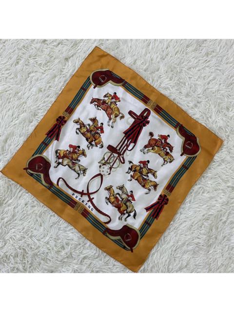 Other Designers Designer - BLACK WEIRDOS SILK SCARF MADE IN JAPAN (20"x21")