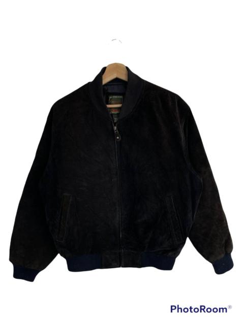 Other Designers ✂️VALUE BUY❌ Vintage Uniqlo Suede Varsity Early Production