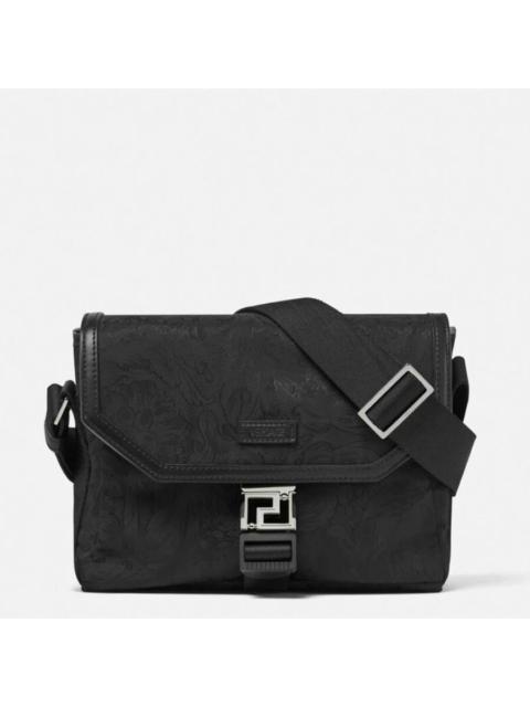VERSACE Versace Neo Nylon Jacquard Messenger Bag