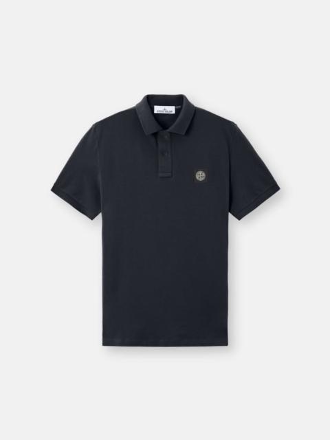 Stone Island Stone Island Cotton Polo Shirt With Compass Logo