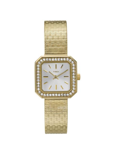 Other Designers Timex - Timex Classic Quartz Gold Dial Ladies Watch T2P550