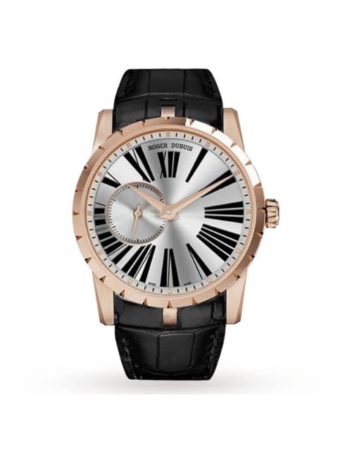 Other Designers Roger Dubuis Excalibur Automatic Silver Dial Men's Watch DBEX0351