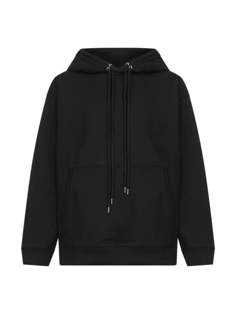 Dries Van Noten Black cotton loose-fit hoodie