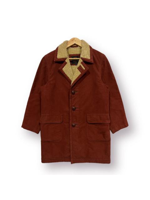 Other Designers Japanese Brand - 🔥 CAMPUX CASUAL WEAR VELVET SHERPA LINED LONG COAT