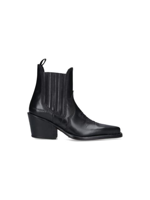 DSQUARED2 "city" Ankle Boots