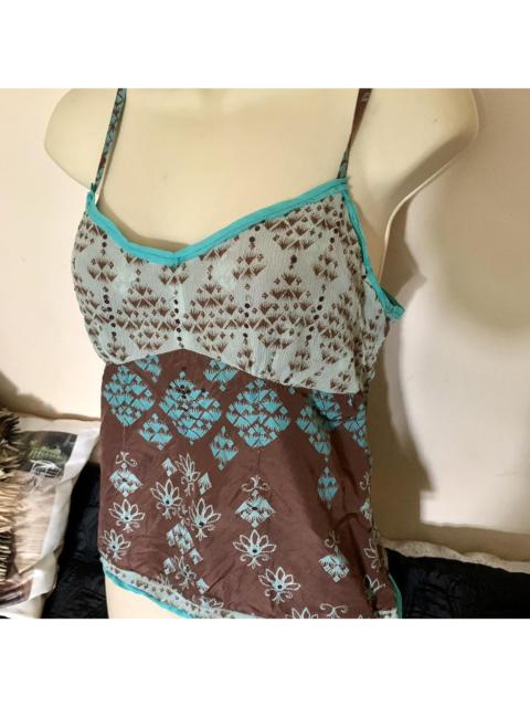 Other Designers Gap Women's Blue and Brown Vest