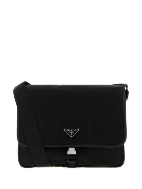 Prada Prada Men Black Canvas Shopping Bag