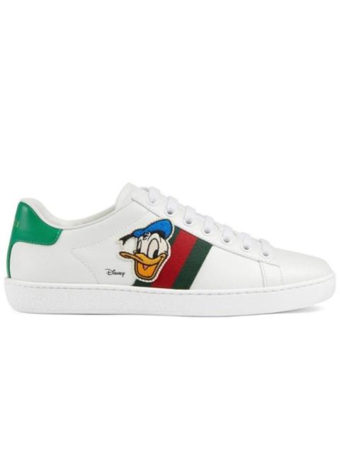 GUCCI Disney Ace Leather Sneakers