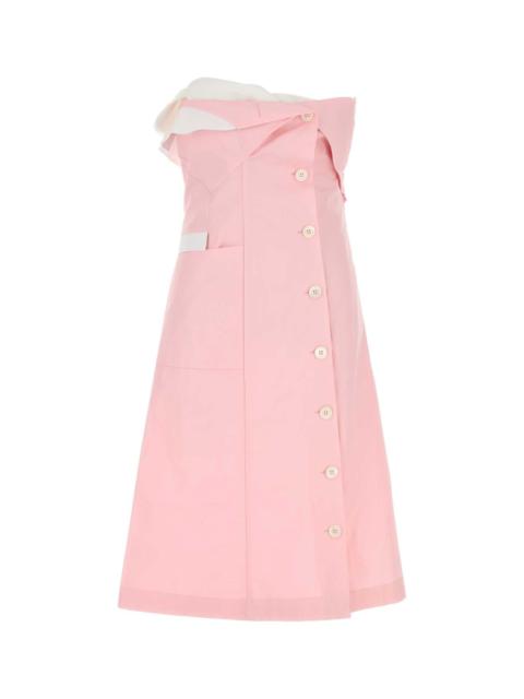 Miu Miu Miu Miu Women Pink Poplin Dress