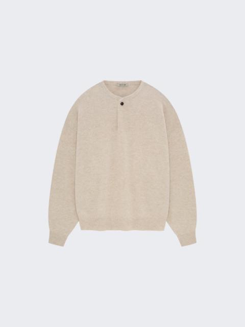 Fear of God Fine Knit Henley Heather