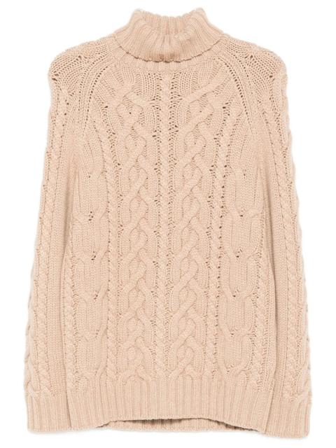 Brunello Cucinelli Brunello Cucinelli Men Cable-Knit Roll-Neck Cashmere Sweater