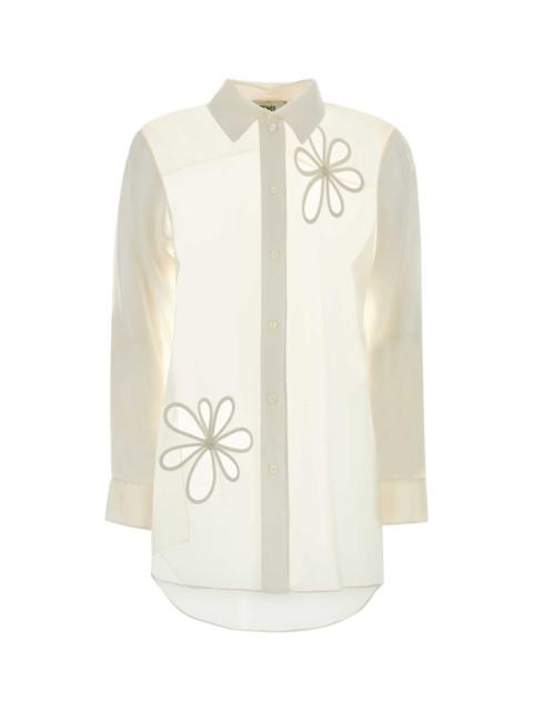 FENDI Fendi Women White Organza Shirt