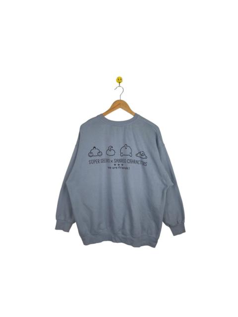 Other Designers Japanese Brand - Super Shiro x Sanrio Characters Sweatshirt Cartoon
