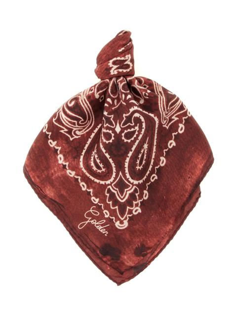 Golden Goose Paisley Scarf