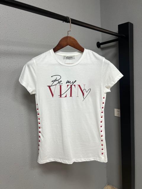 Valentino Valentino Valentine's Day Limited Edition Studded Short-Sleeve T-Shirt