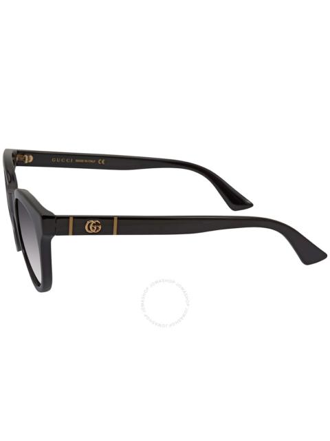 GUCCI Gucci Grey Cat Eye Ladies Sunglasses GG0763S 001 53