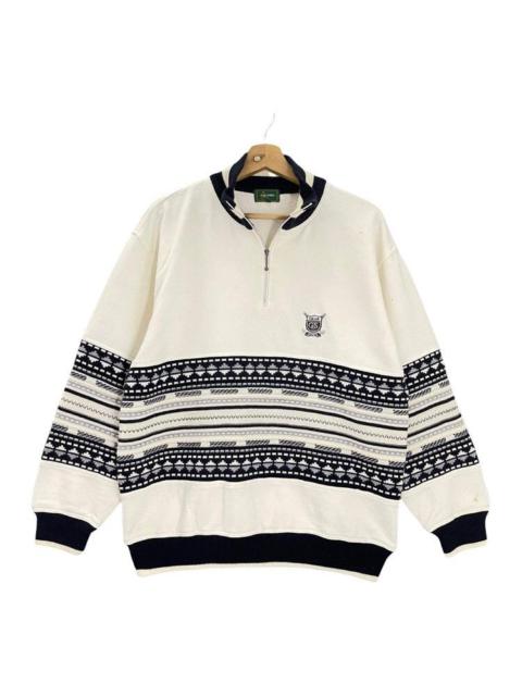 Other Designers Vintage Gear Sports Small Logo Halfzip Sweatshirt Size L