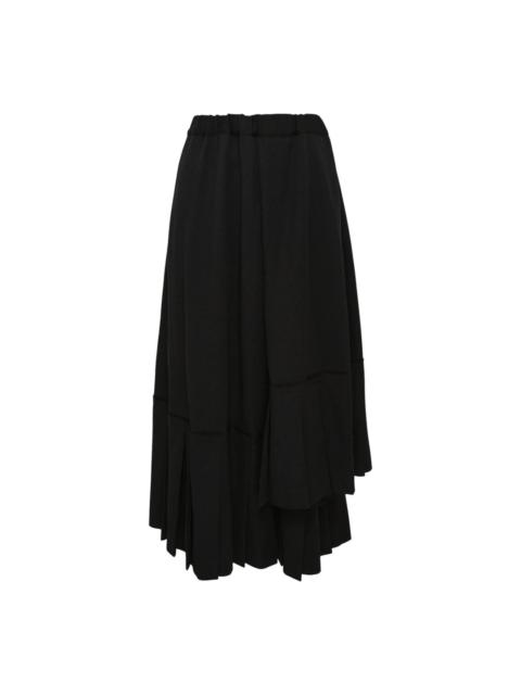 Comme des Garçons Comme des Garçons Polyester Gabardine Skirt