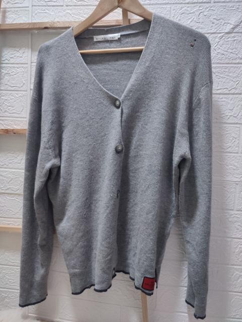 BALENCIAGA Vintage distressed Balenciaga sport cardigan