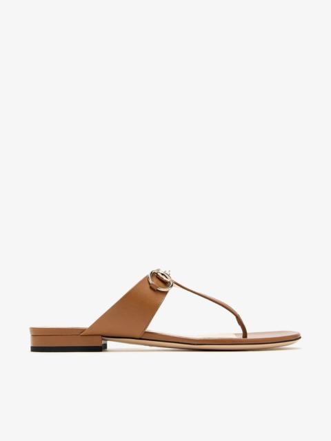GUCCI Gucci Horsebit Thong Sandals