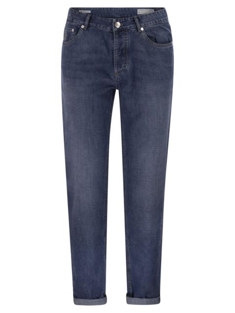 Brunello Cucinelli Brunello Cucinelli Men Traditional Fit Five-Pocket Trousers In Denim