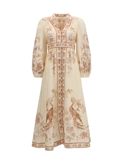 Zimmermann Zimmermann Indra Plunge Floral Dress