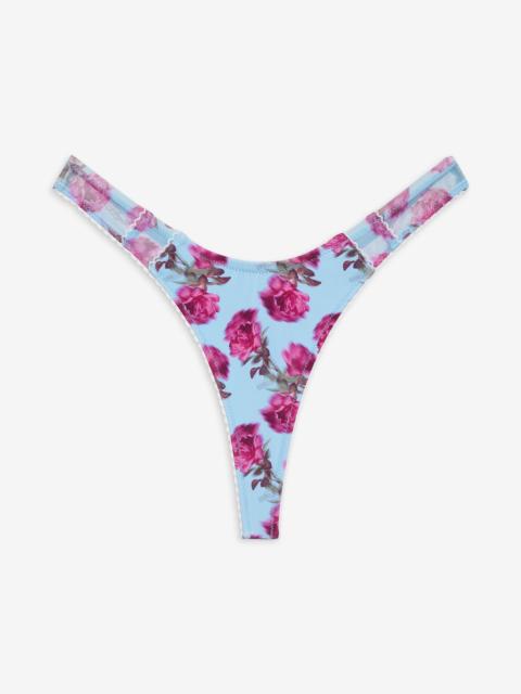 For Love & Lemons Floral Stems Bikini Bottom
