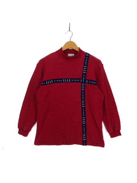 Other Designers Streetwear - ELLE HOMME Crew Neck Sweatshirt #1401-50