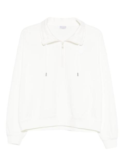 Brunello Cucinelli Brunello Cucinelli Zip-collar Sweatshirt