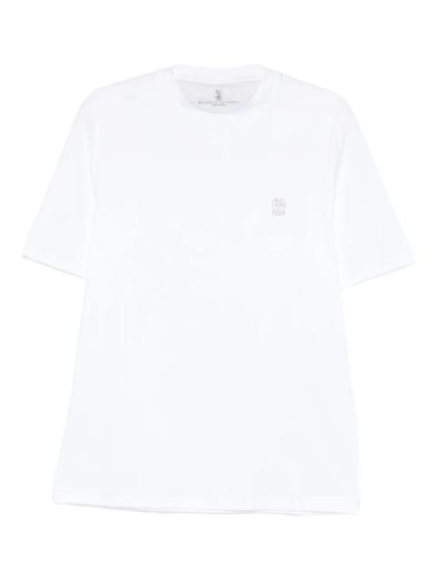 Brunello Cucinelli Crew-Neck T-Shirt With Logo