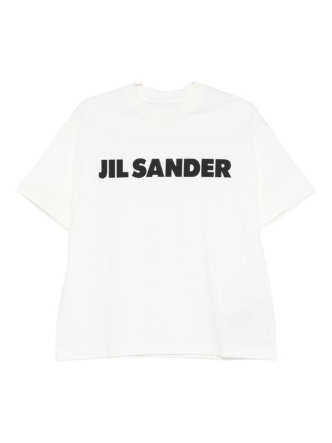 Jil Sander Jil Sander Women Logo Cotton T-Shirt