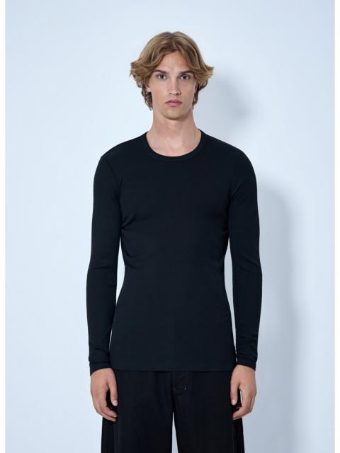Lemaire Lemaire Men Long Sleeve Ribbed Tee