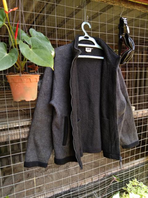 Other Designers Vintage - VINTAGE HILL CROP DEEP PILE FLEECE JACKET