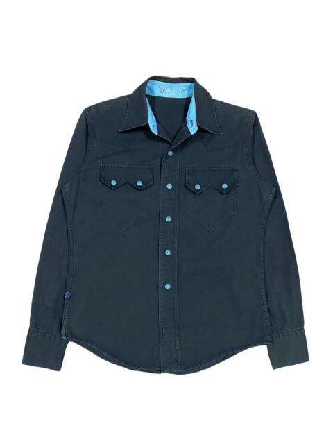 A BATHING APE® Bapy By Bathing Ape Busy Work Lady Western Button Down Shirt