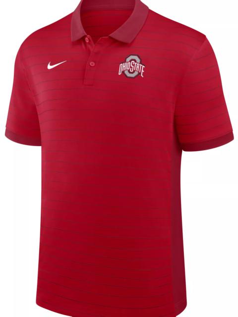 Nike Nike Men's Ohio State Buckeyes Red Dri-FIT Victory Polo