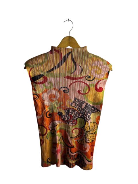 Pleats Please Issey Miyake Rare 🧡Pleats please by issey miyake top