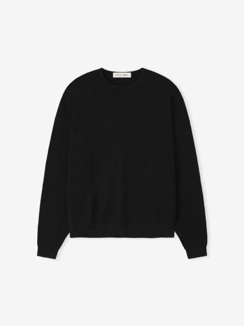 ESSENTIALS Waffle Crewneck 90's Sweater