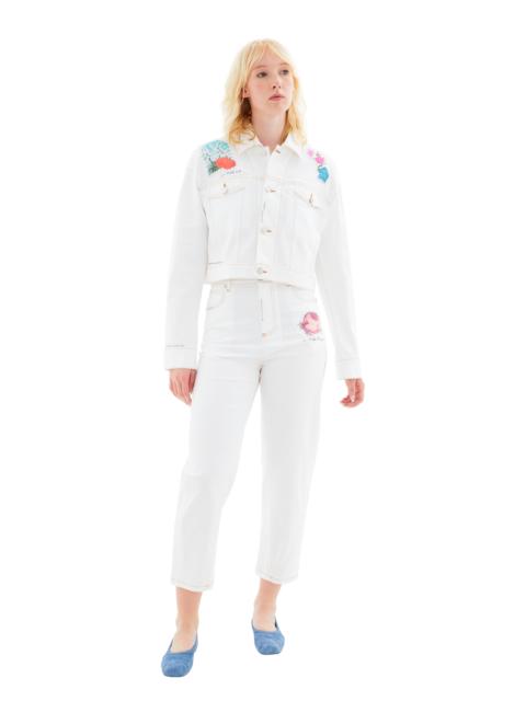 Marni DENIM JACKET WITH PATCHES